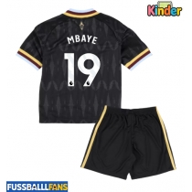 Aston Villa Ibrahim Mbaye #19 Auswärts Trikotsatz Kinder 2026-27 Kurzarm (+ Kurze Hosen)